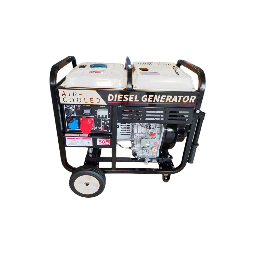 Air cooled diesel generator set