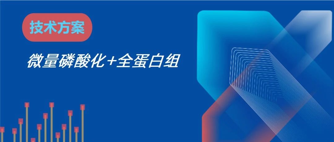 微量磷酸化+全蛋白组技术方案