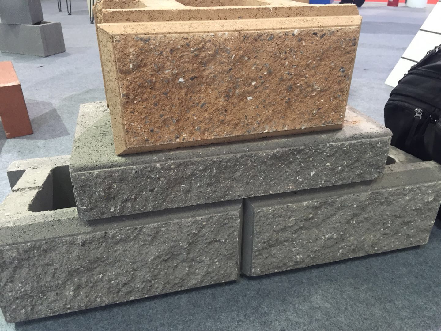 Can be colored throughout the body and split imitation sandstone