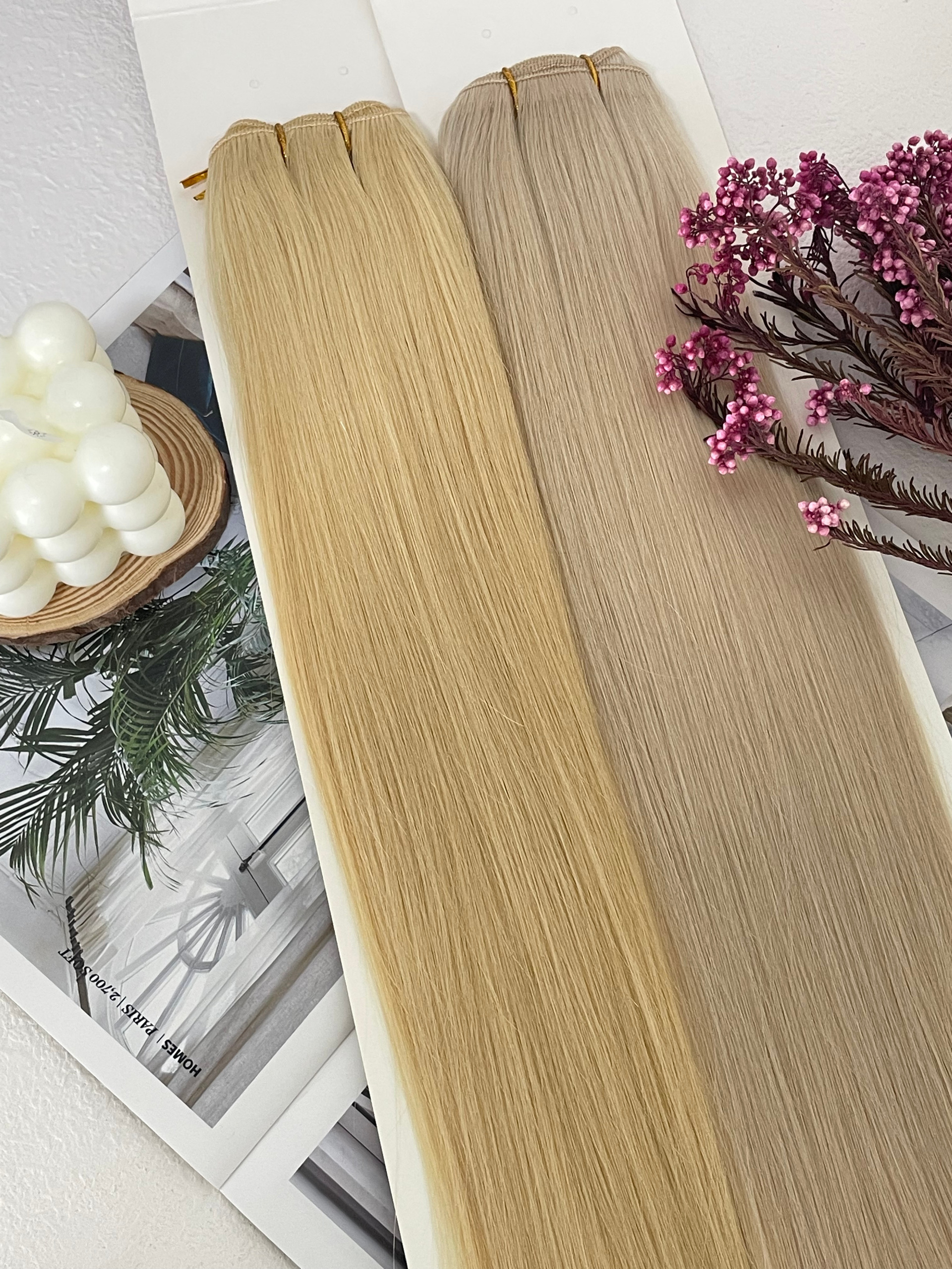 Machine weft