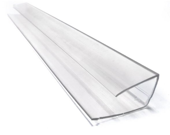 Thickness available：4mm,6mm, 8mm, 10mm, 12mm, 14mm, 16mm
Standard length: 5.8m
Colour: Clear, bronze, blue, green, yellow, red
Usage: U profile is used to seal the bottom and top edges of polycarbonate sheet preventing the rain and dust and prolonging the lifespan of polycarbonate roofing.