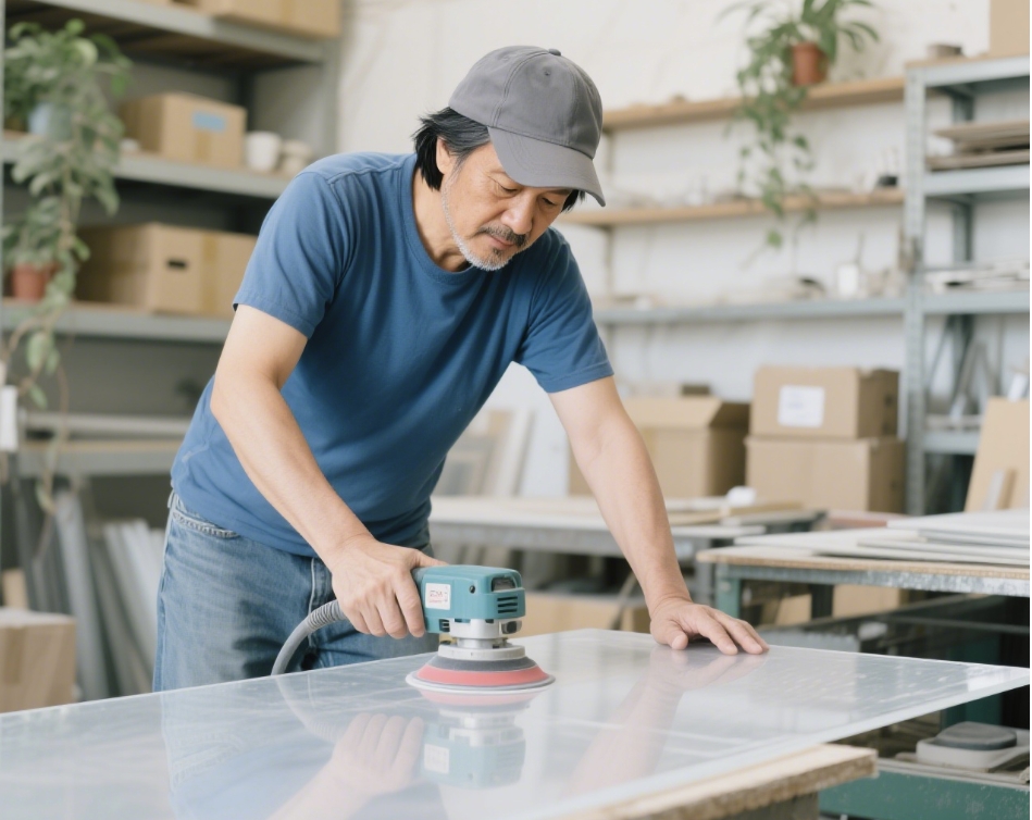 Polishing is the process of reducing the surface roughness of an object using physical machinery or chemicals. Polishing techniques are mainly used in the precision machinery and optical industries. 