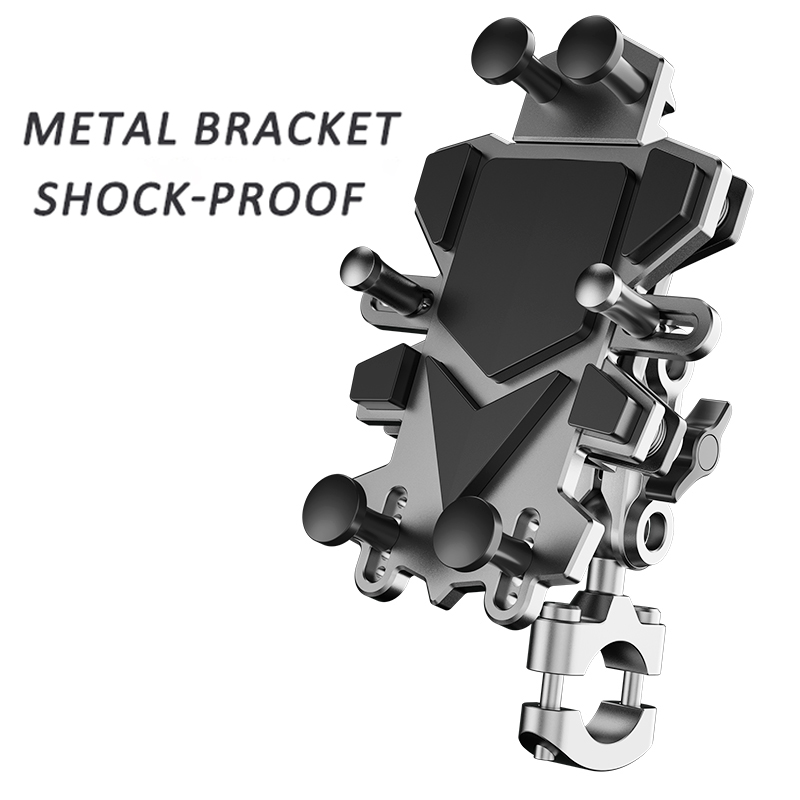 Full Aluminium alloy Bike/Motorcycle Phone holder