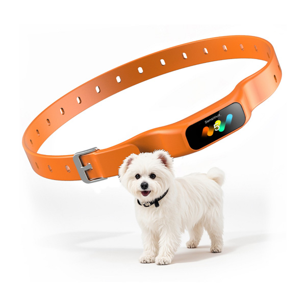 2025跨境新款狗狗智能止吠器防狗叫防水震动项圈户外宠物用品小犬专用