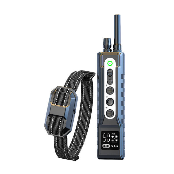 2025跨境遥控训狗器自动止吠器电击项圈防叫器宠物用品超声波驱狗器