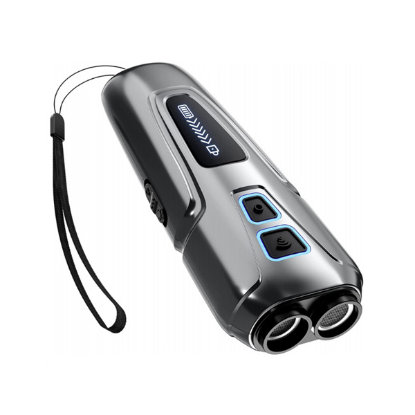 新款跨境超声波驱狗器便携式多功能防噪音防狗乱叫宠物训狗器