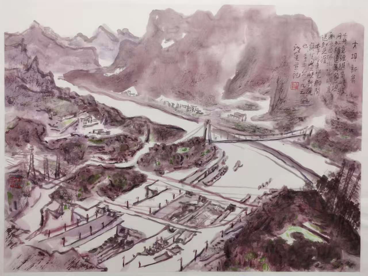 大坝新象