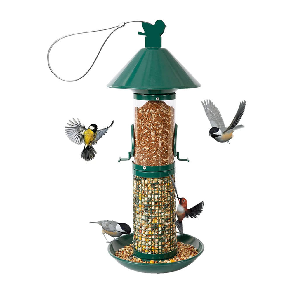 Outdoors Hanging Expandable 2-Tier Bird Feeder