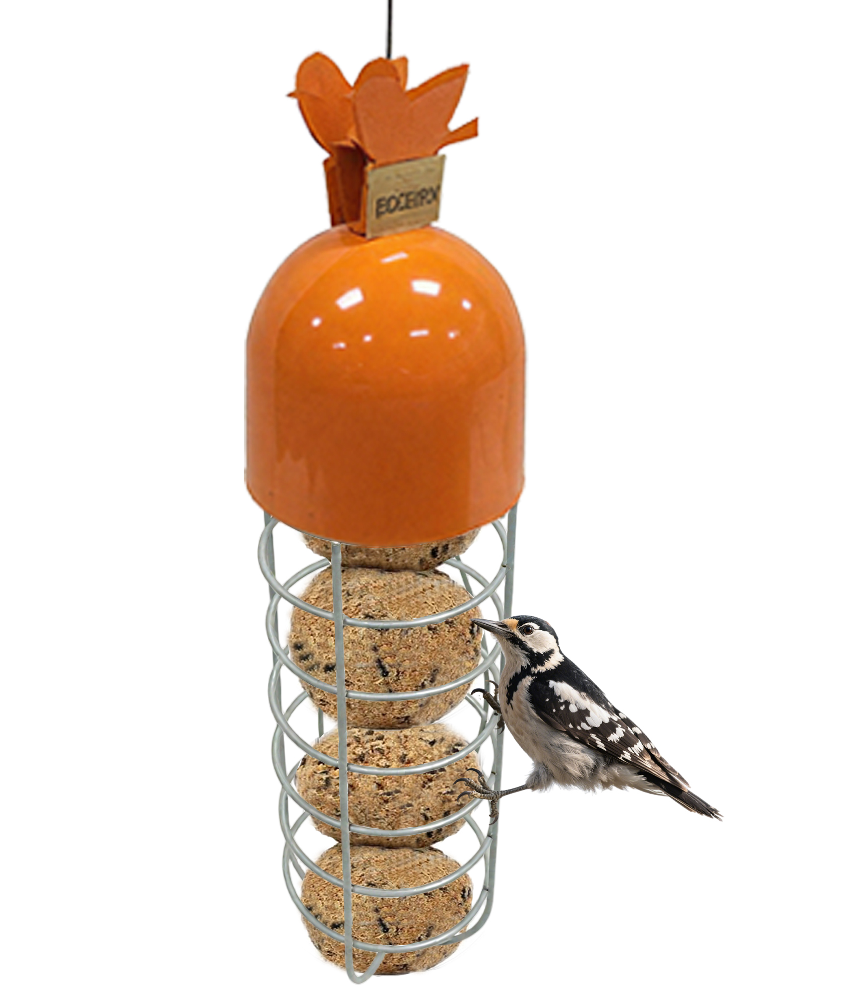 4-Ball Stainless Steel Suet Ball Feeder