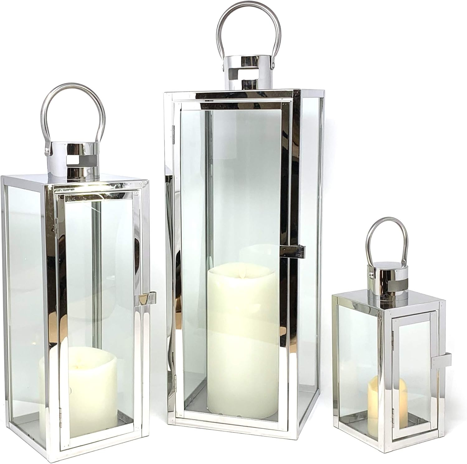 Stainless Steel Decorative Metal Candle Lantern