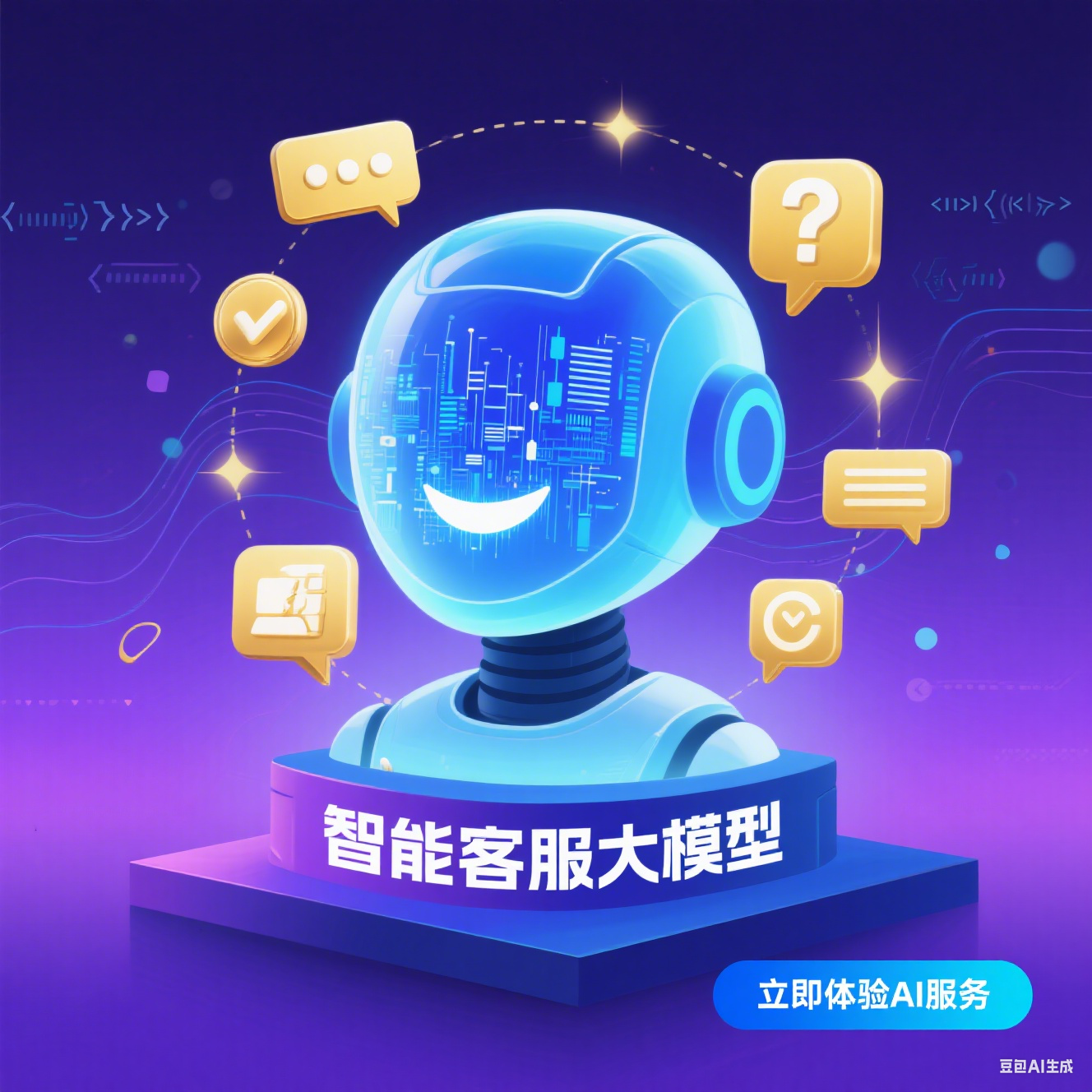 绿色清新插画