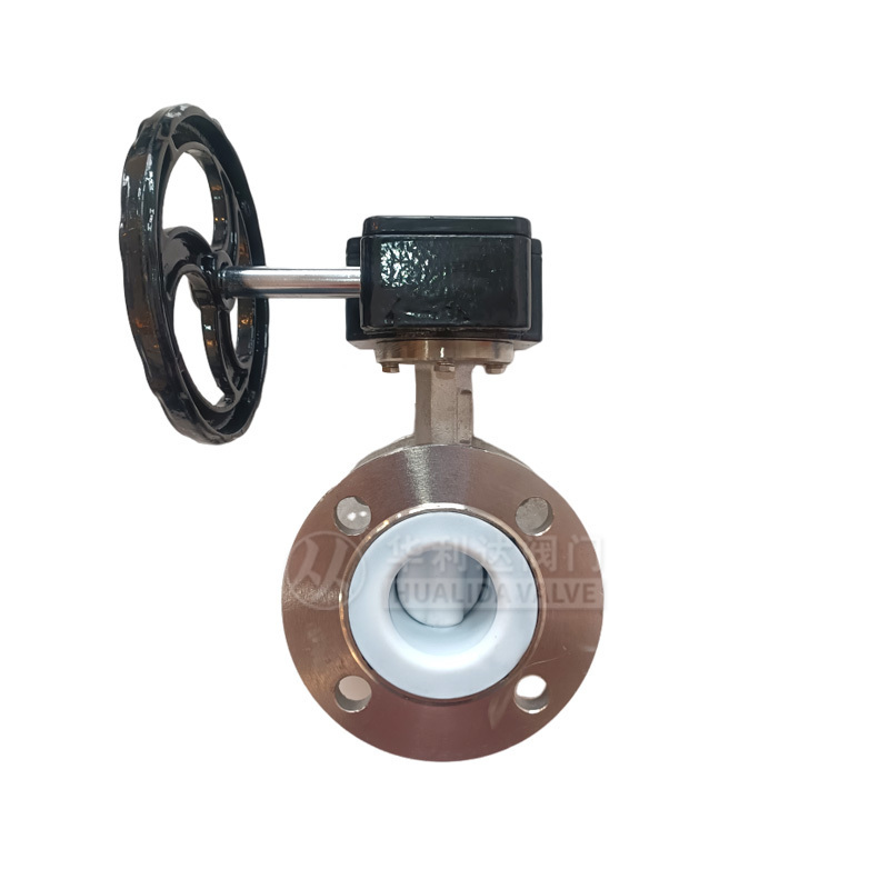 Corrosion resistant flanged butterfly valve