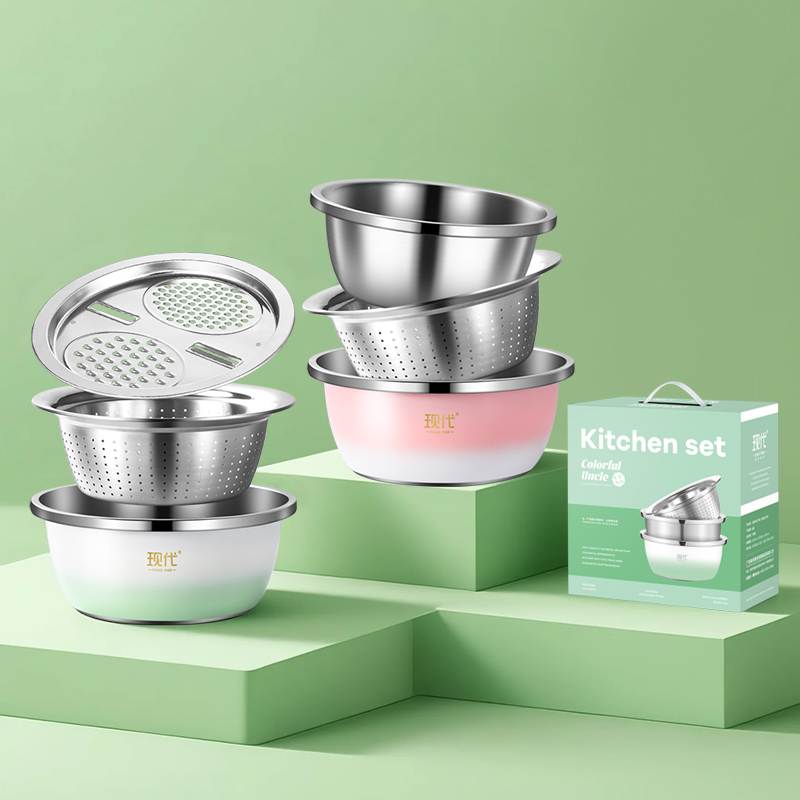 铂聚米筛三件套