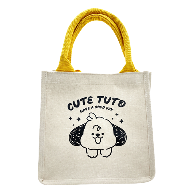 TUTOGUO过胶帆布手提包