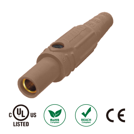 (CUL certification) K-LOK U.S. standard single-core 150A small power connector Brown online female connector