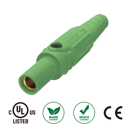 (CUL certification) K-LOK U.S. standard single core 150A small power connector green online female connector