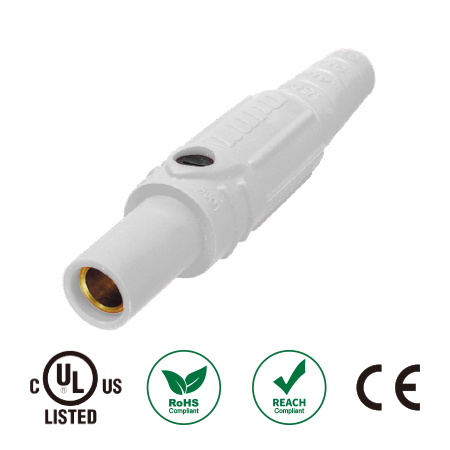 (CUL certification) K-LOK U.S. standard single core 150A small power connector white online female connector