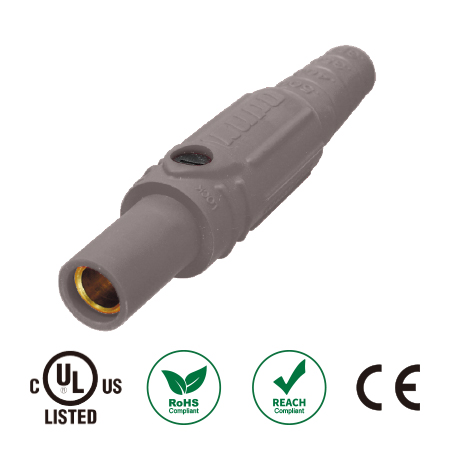 (CUL certification) K-LOK U.S. standard single core 150A small power connector gray online female connector