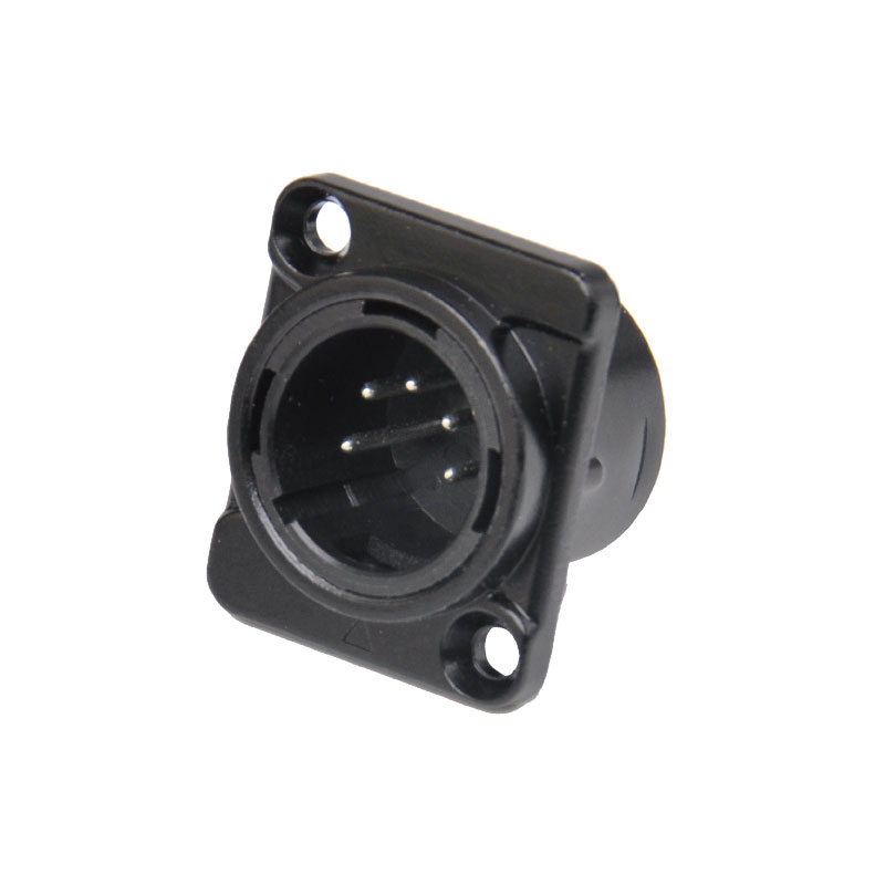 XLR 5芯公座
