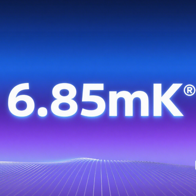 集焓稀释制冷机突破6.85mK 极低温！