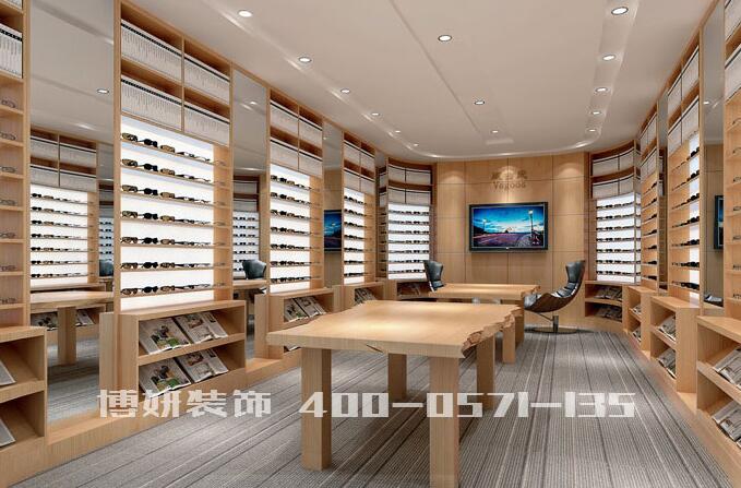 杭州眼镜店装修设计，专业眼镜店装修公司，眼镜店装修效果图，眼镜店装修案例