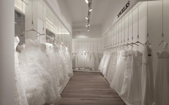 杭州婚纱店铺装修设计,专业婚纱店铺装修公司,高级婚纱店装修效果图,杭州私人订制婚纱店铺装饰装潢