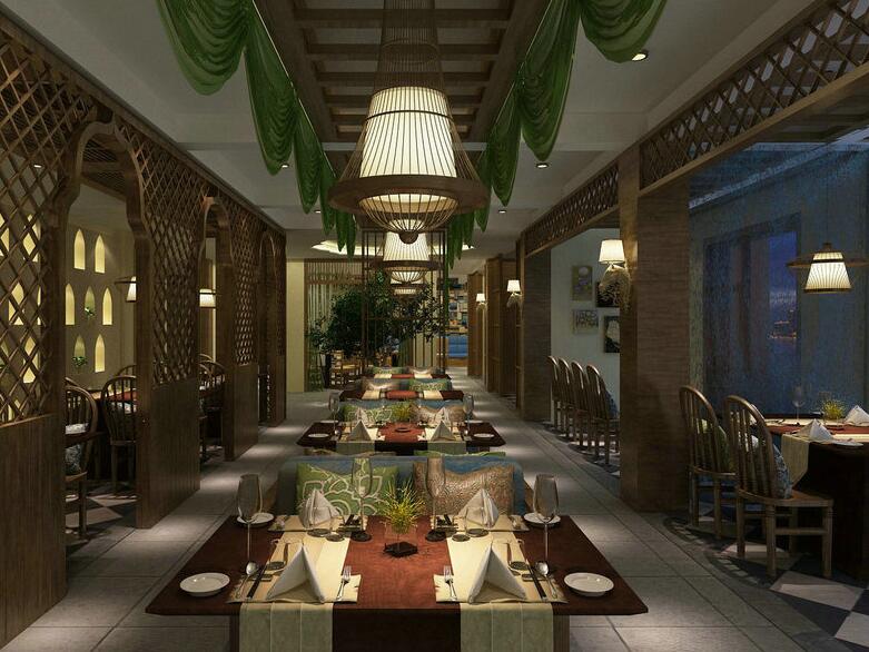 杭州泰国餐厅装修设计,专业泰国餐厅装修案例,大型餐饮公司装修电话,泰国餐厅装修装潢效果图