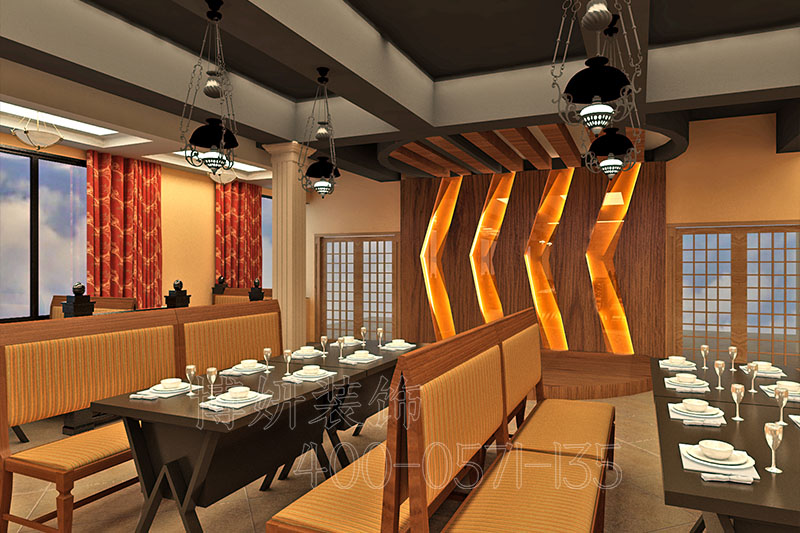 杭州餐饮店装修设计,专业餐饮店设计案例,餐饮店装修效果图