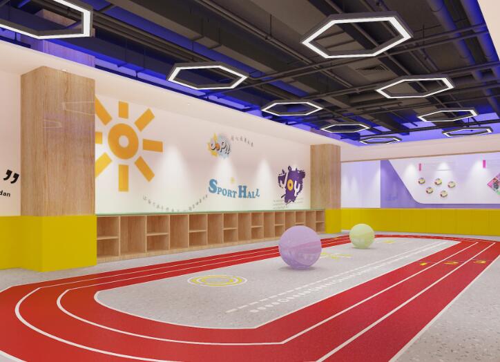杭州有趣的儿童运动馆装修设计,杭州专业儿童运动中心设计,杭州大型儿童运动中心装修设计公司