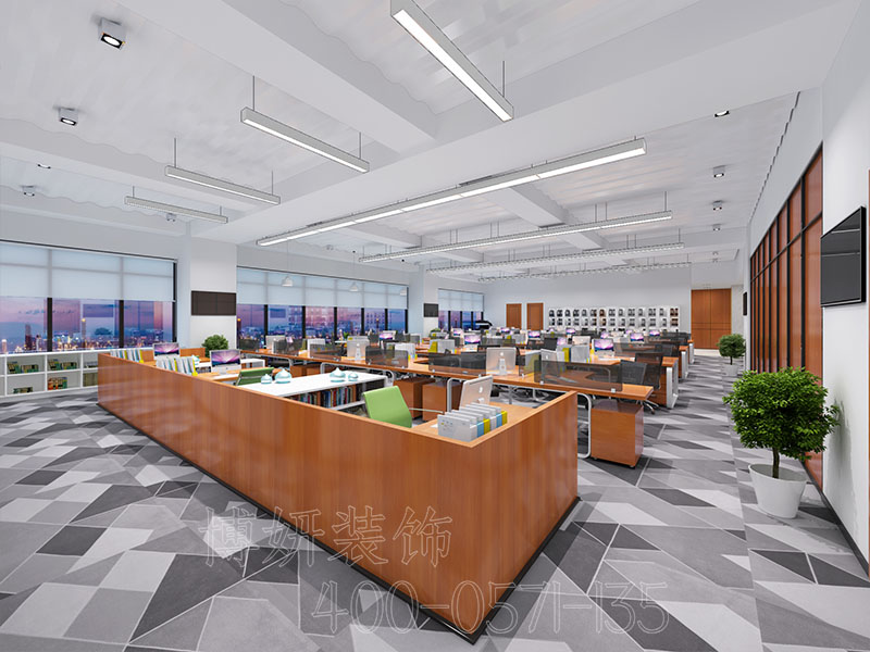 杭州期货公司办公室装修设计案例