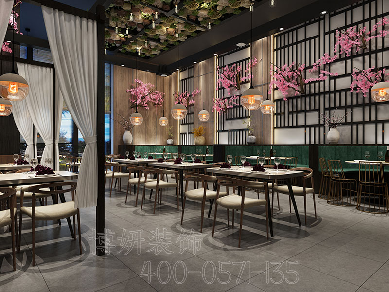 杭州高檔餐廳裝修設計,杭州餐廳裝修設計,杭州專業餐廳裝修公司