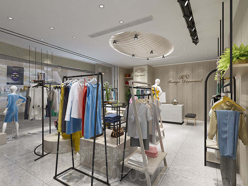 杭州服装店装修,杭州服装店装潢设计,杭州服装店装修效果图,杭州装修公司