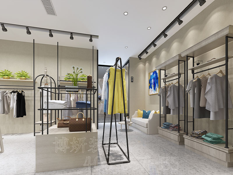 杭州服装店装修,杭州服装店装潢设计,杭州服装店装修效果图,杭州装修公司