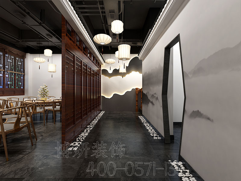 杭州高档餐厅装修设计,高档餐厅装修效果,杭州靠谱装修公司