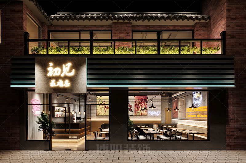 杭州燒烤店裝修,杭州燒烤店裝潢設(shè)計(jì),杭州燒烤店裝修效果圖,杭州裝修公司