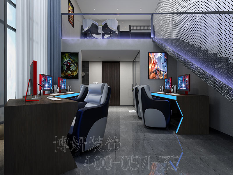 杭州电竞酒店装修设计公司,杭州专业电竞酒店设计公司,杭州装修效果图,杭州电竞酒店装修