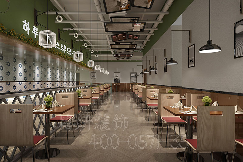 西餐厅装修设计，杭州西餐厅装修，杭州西餐厅装修案例
