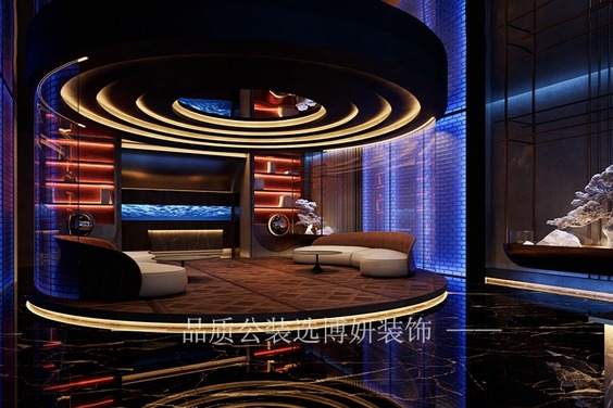 杭州南陵足浴会所装修设计案例