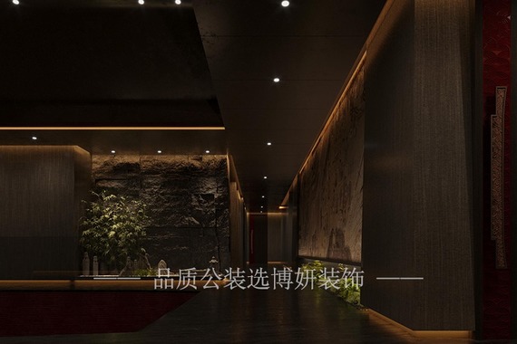 杭州現代簡約風格中餐廳裝修設計案例