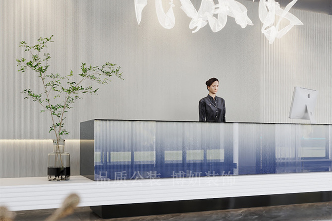 杭州集團公司辦公室裝修設計效果圖