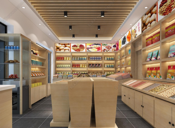 杭州炒货店装修设计,杭州干果炒货店装修装饰,杭州炒货店门头装潢设计公司,杭州炒货店装修风格,杭州炒货店设计技巧分享