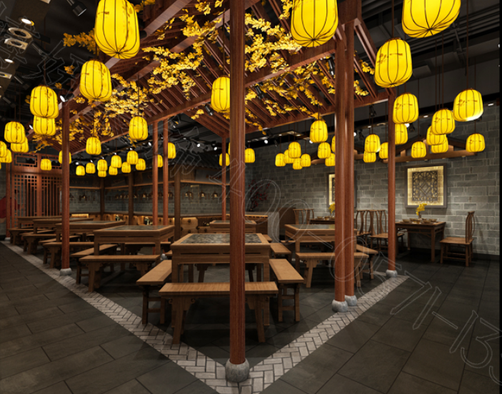 杭州餐厅装修设计,专业餐厅装修设计效果图,餐厅装饰装潢,专注餐厅装修工装公司