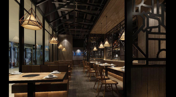 杭州饭店装修设计,专业饭店装修效果图,饭店装修装饰案例,杭州餐饮空间装修公司,饭店装修多少钱