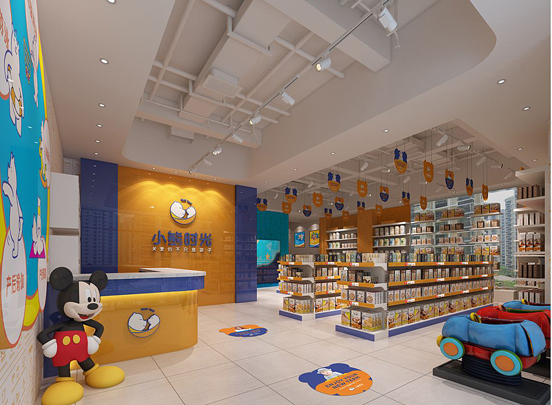 杭州母婴店设计装修,杭州母婴店装潢,杭州母婴店装修效果图,杭州装修公司
