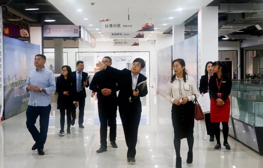 江西省瑞昌市领导莅临中亚硅谷产业基地参观