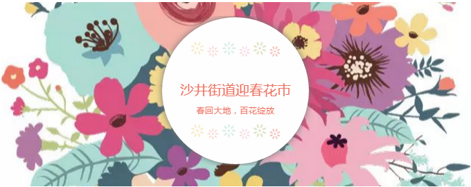 沙井街道迎花市,在中亚硅谷海岸举行