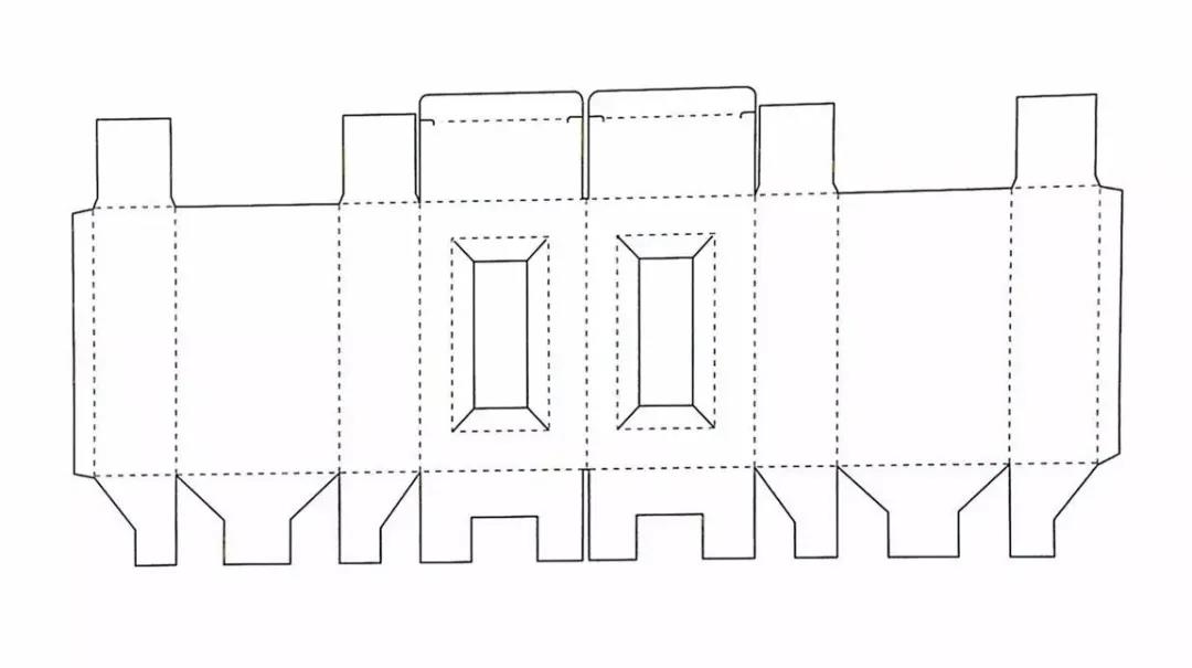 常见纸盒结构图2