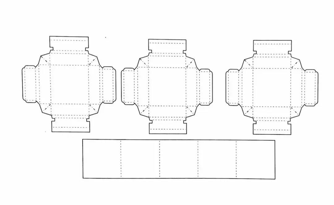 常见纸盒结构图6